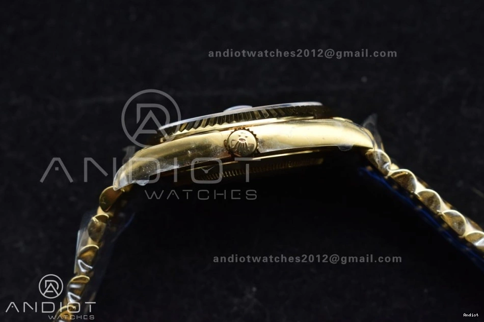 Edition 664 Date Effortless YG Silver Day Dial 228238 Best Roman Weight) President Bracelet 40 1:1 On ARF VR3255 (Gain 0706